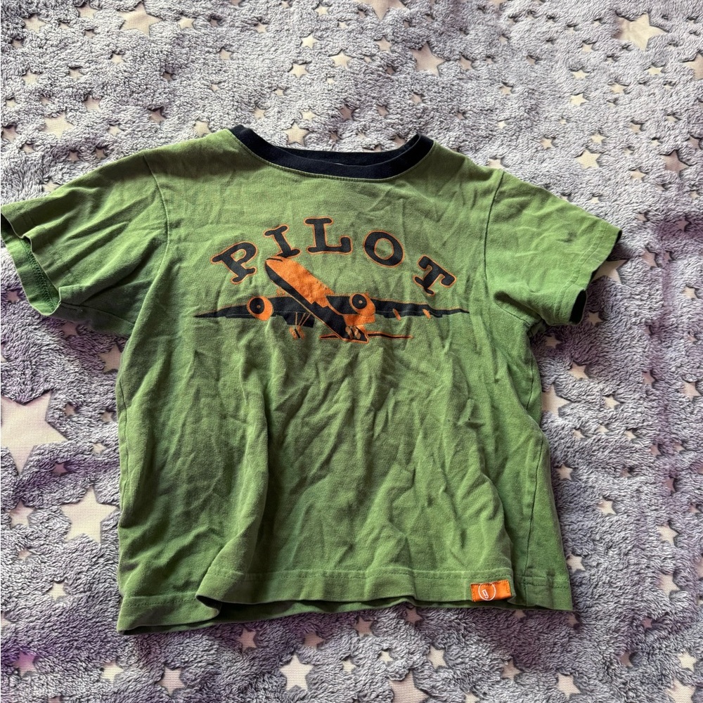 vintage pilot crop top